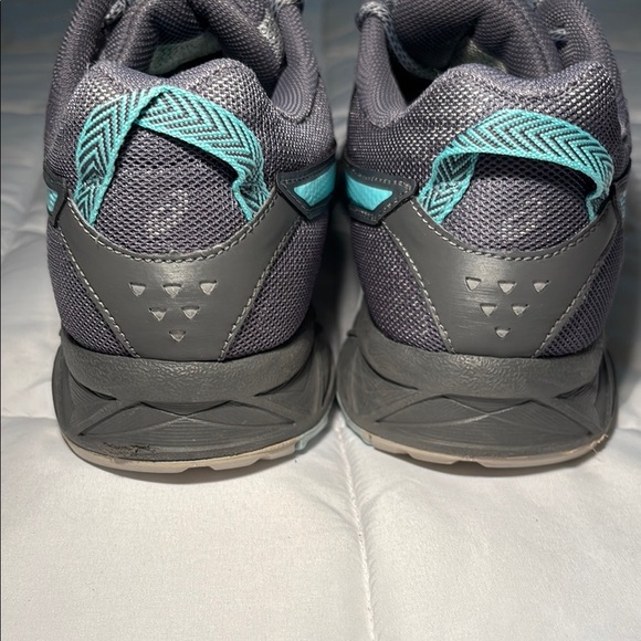 Asics Gel Sonoma 3 Women's Trail Running Shoes Gray/Turquoise - Picture 7 of 7